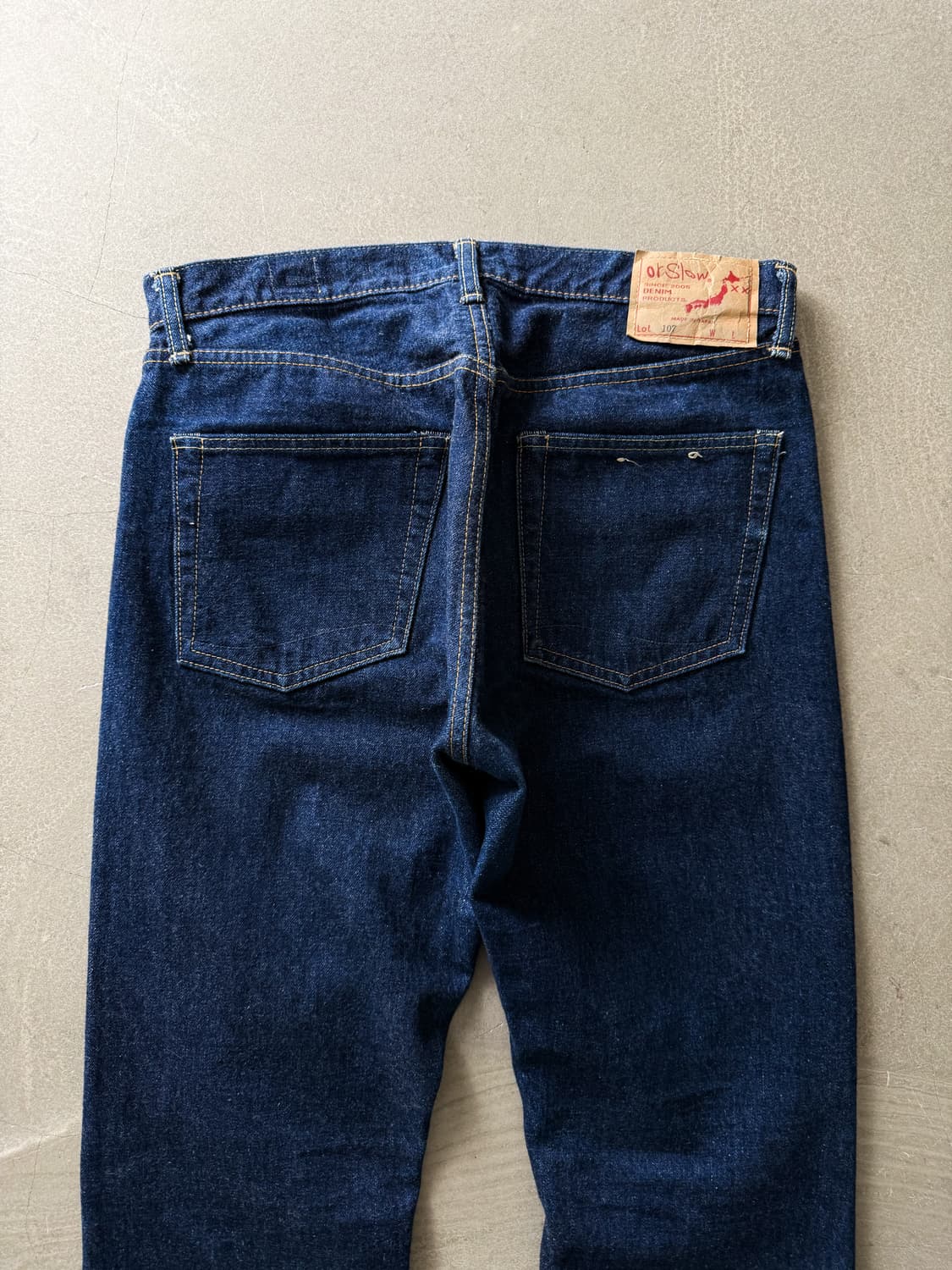 OrSlow Lot 107 Selvedge Denim Pants 상품이미지6