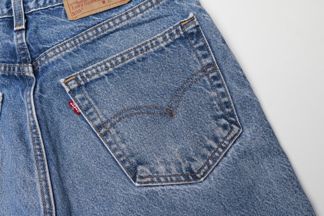 [32인치] 00's 리바이스 USA 505 데님팬츠 상품이미지7