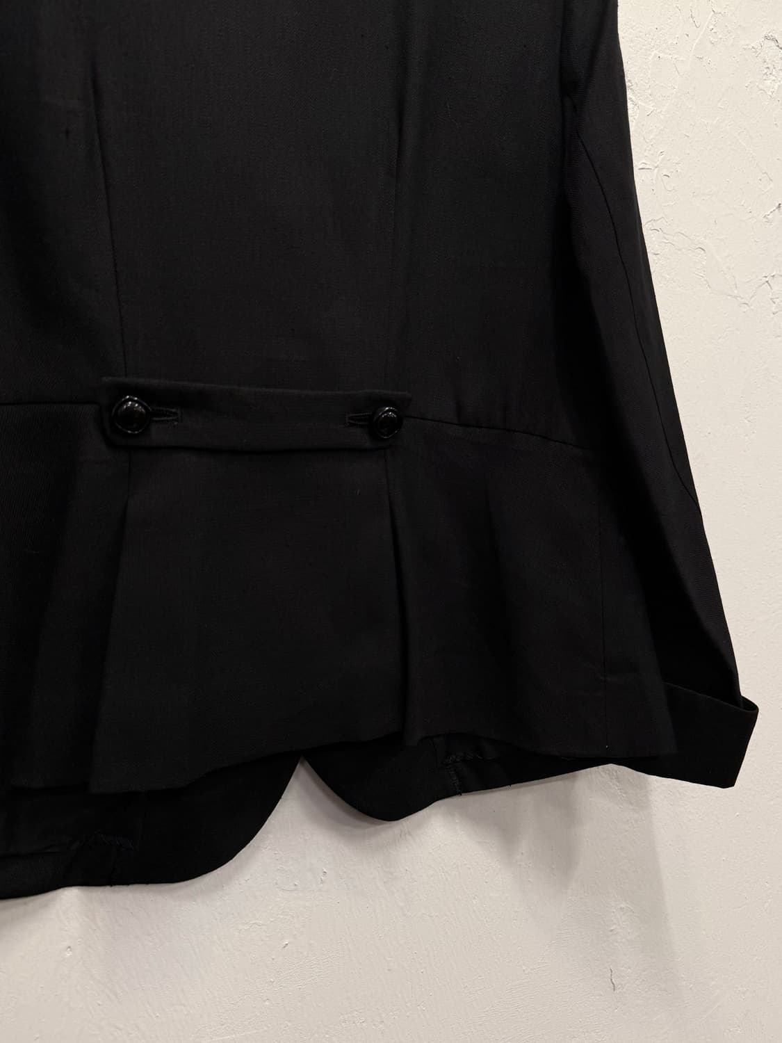 55) Lisette Black Tailored Silk Linen Ja 상품이미지7