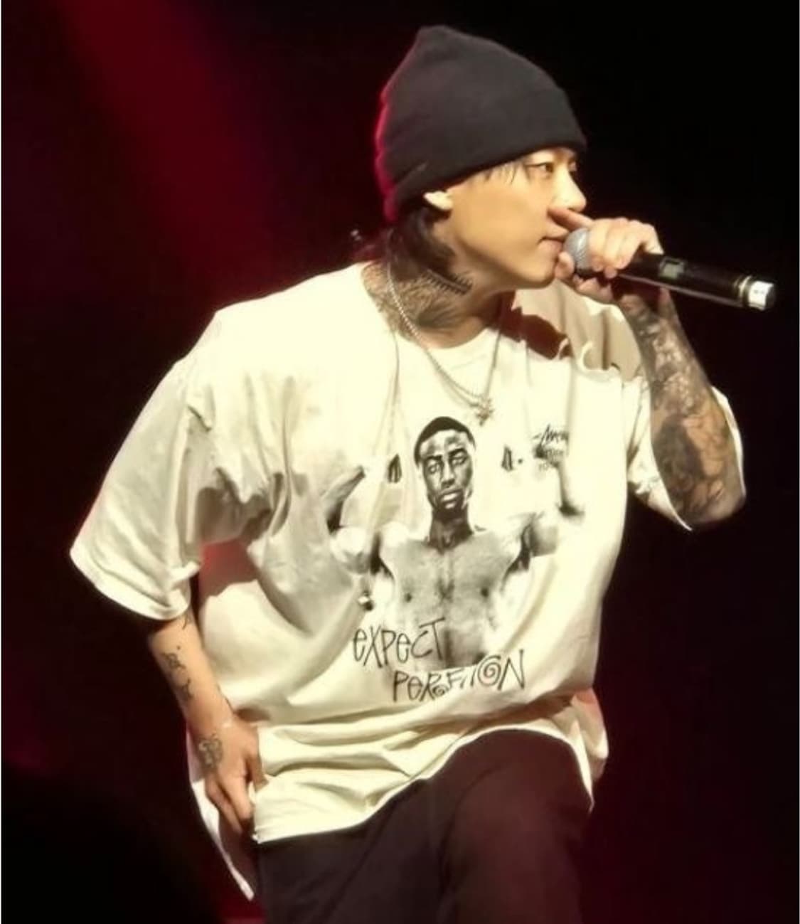 스투시 x 마틴 로즈 스탠드 펌 피그먼트 다이드 티셔츠 내츄럴 상품이미지1