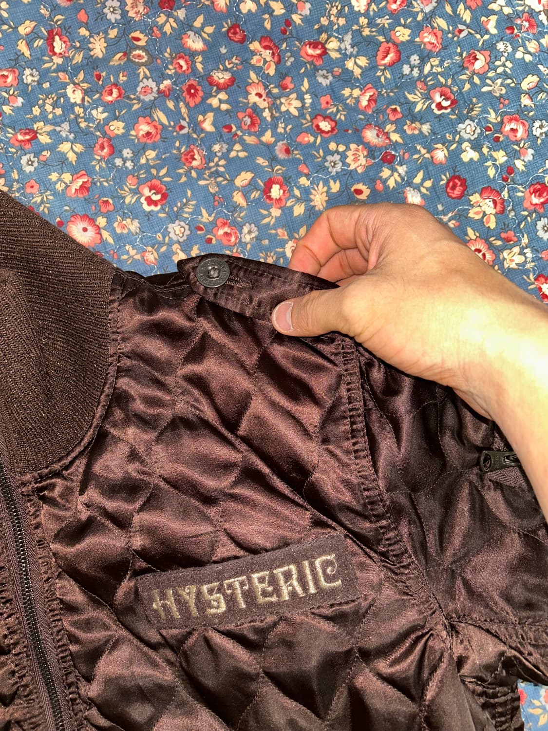 히스테릭글래머 자수 퀄팅 자켓 M 상품이미지7