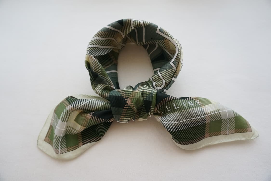 셀린느 실크 면혼방 쁘띠스카프 상품이미지1