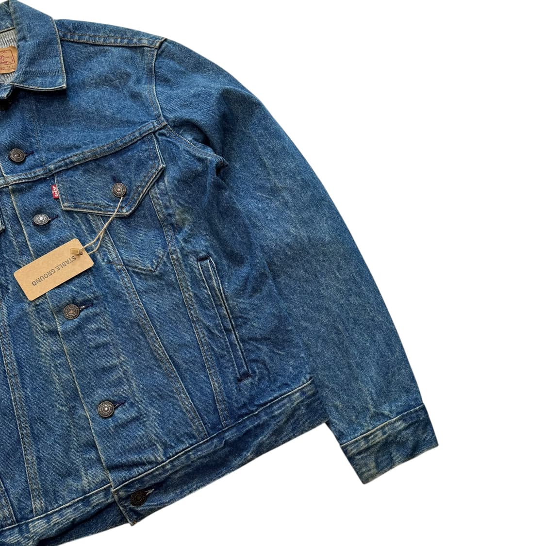 [95~100] 80's 리바이스 70506-0214 데님 트러커 자켓 상품이미지5