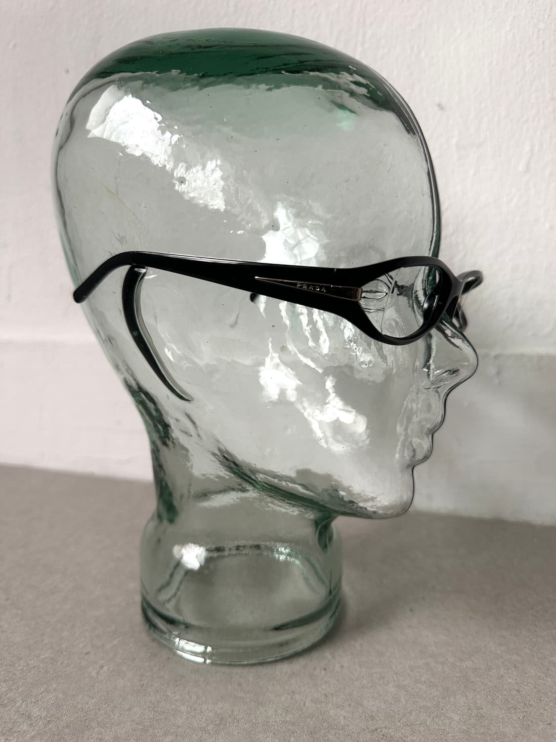 프라다 2000s 긱시크 다운스퀘어 안경 상품이미지4