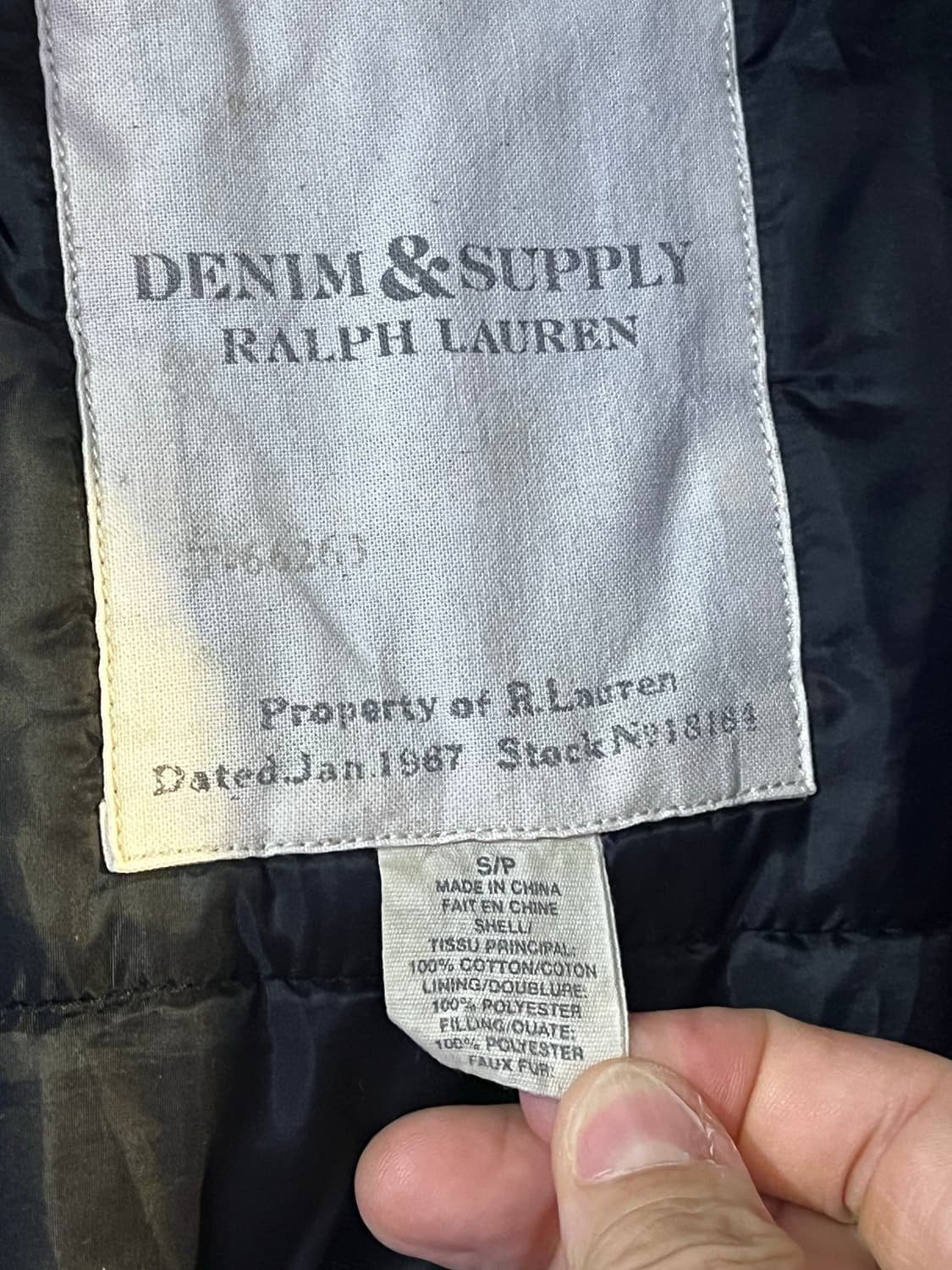 데님 앤 서플라이 랄프로렌 아즈텍 코듀로이 파카 상품이미지4