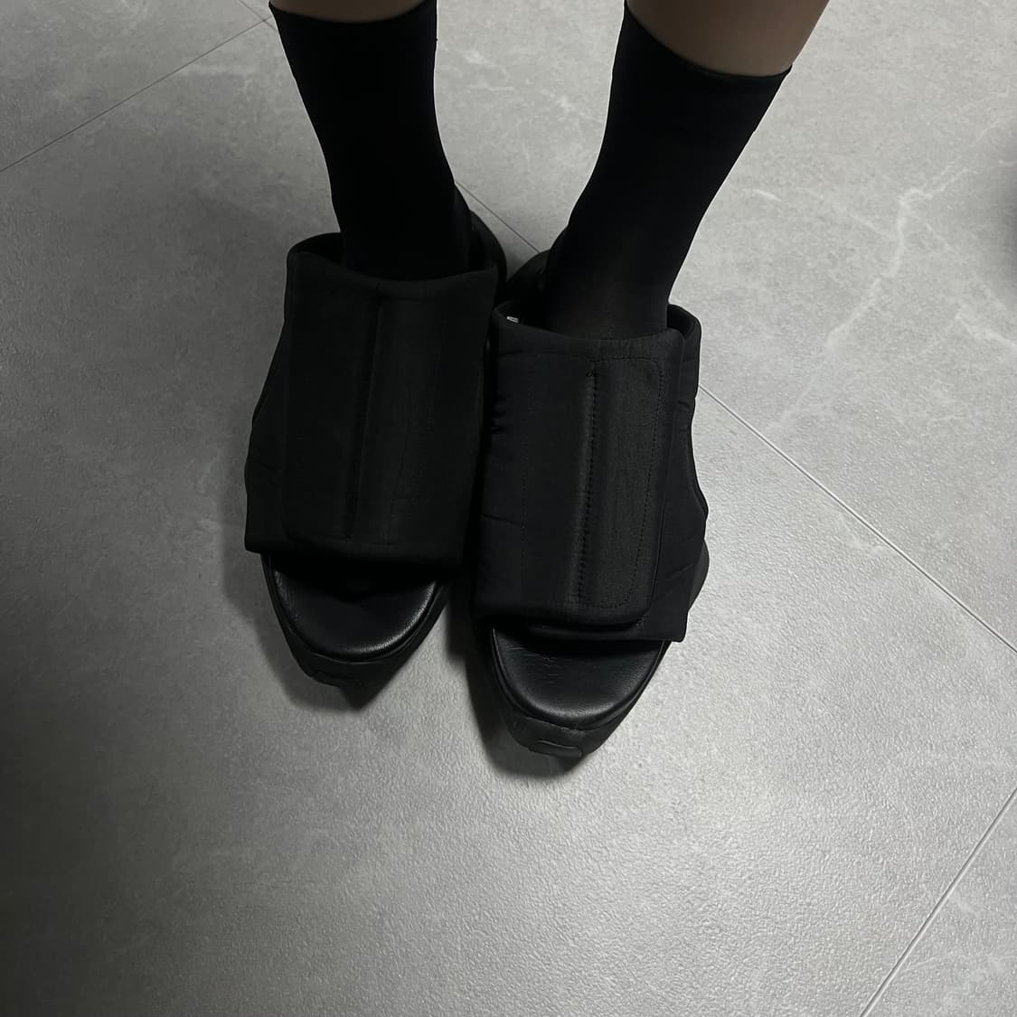 Rickowens X Adidas paded Clog sandals 상품이미지4
