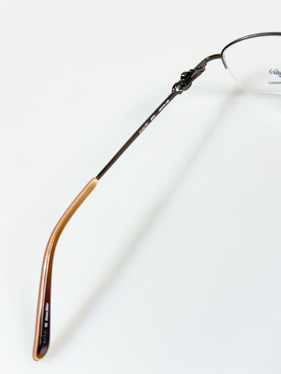 CANDIES 반무테 오벌 메탈 프레임 빈티지 안경 상품이미지8