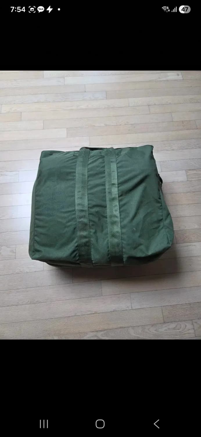 미공군 대형백.A3 FLYER KIT BAG.거의새제품 상품이미지2