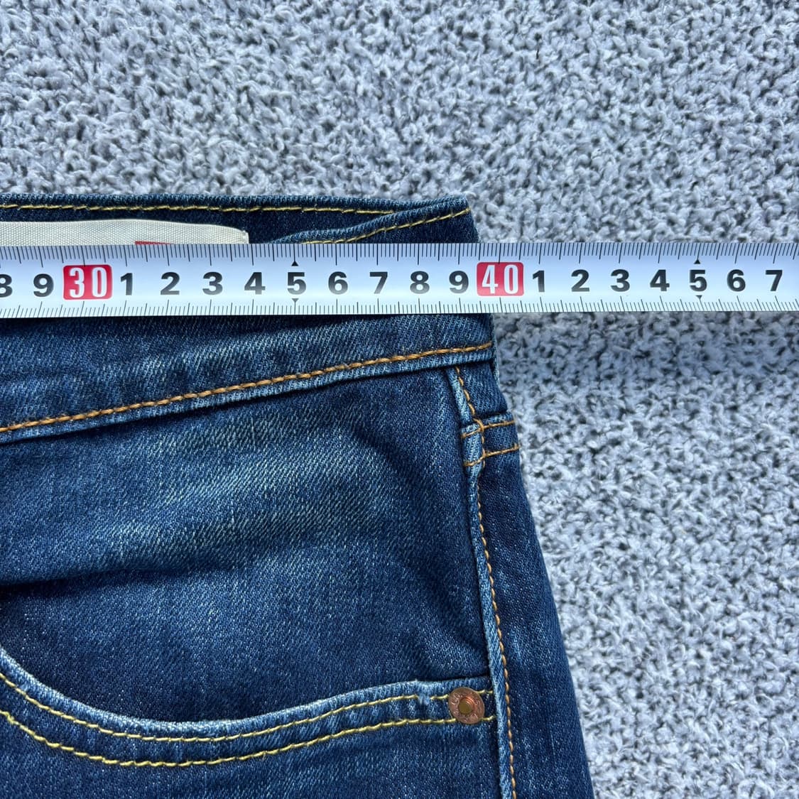 W30 리바이스 진청 데님 청바지 0427J 상품이미지7