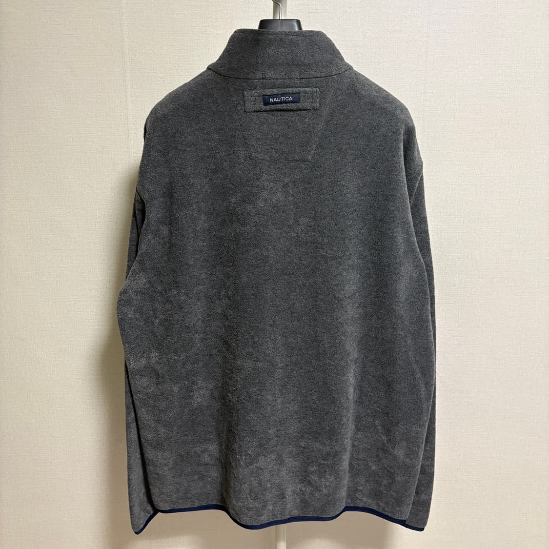 노티카 Made in USA 반집업 아노락 플리스 / 차콜, M 상품이미지8