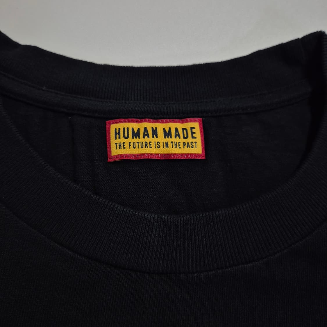 휴먼 메이드 하트 로고 티셔츠 블랙 화이트 상품이미지9