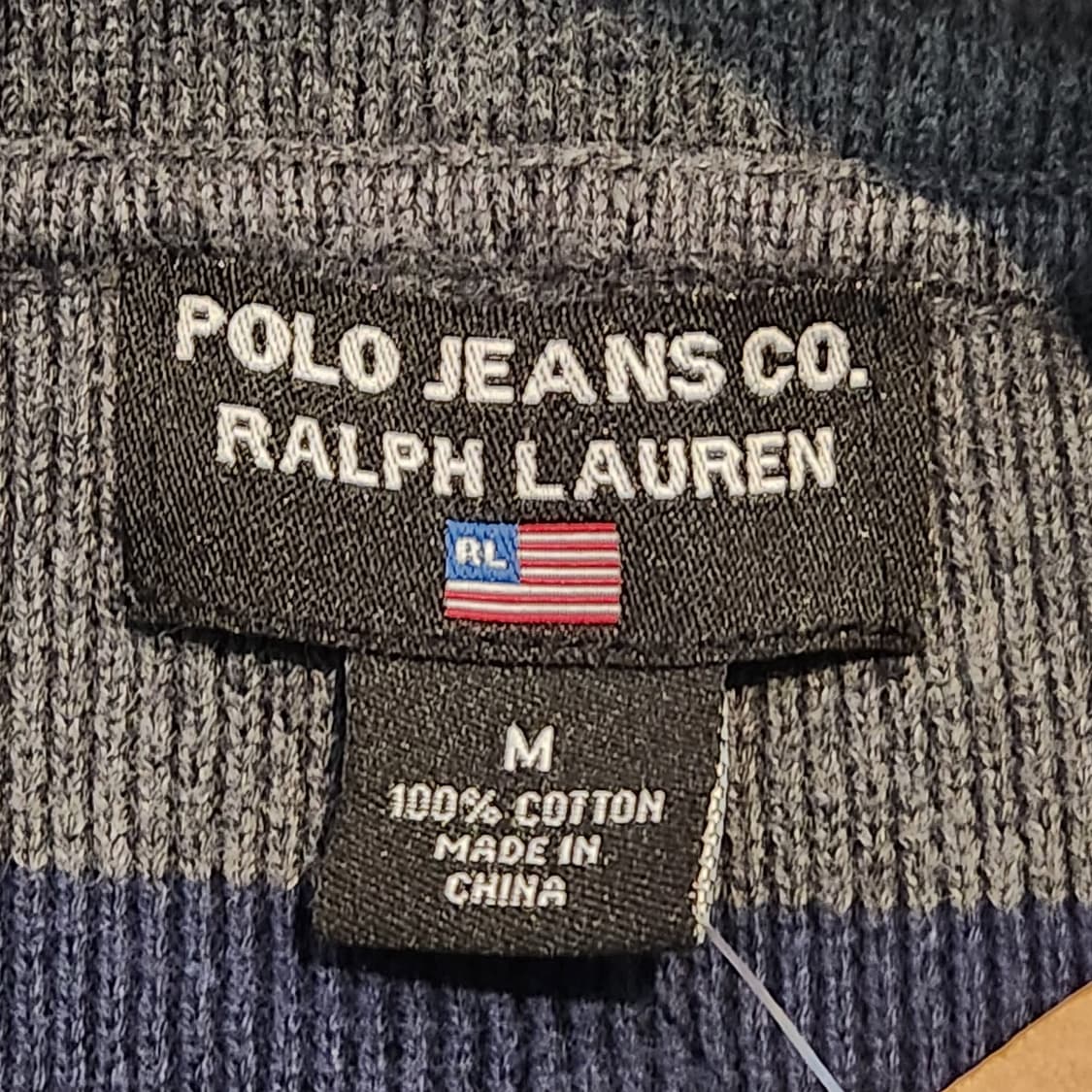 폴로진스 스트라이프 긴팔 니트 (M) 상품이미지2