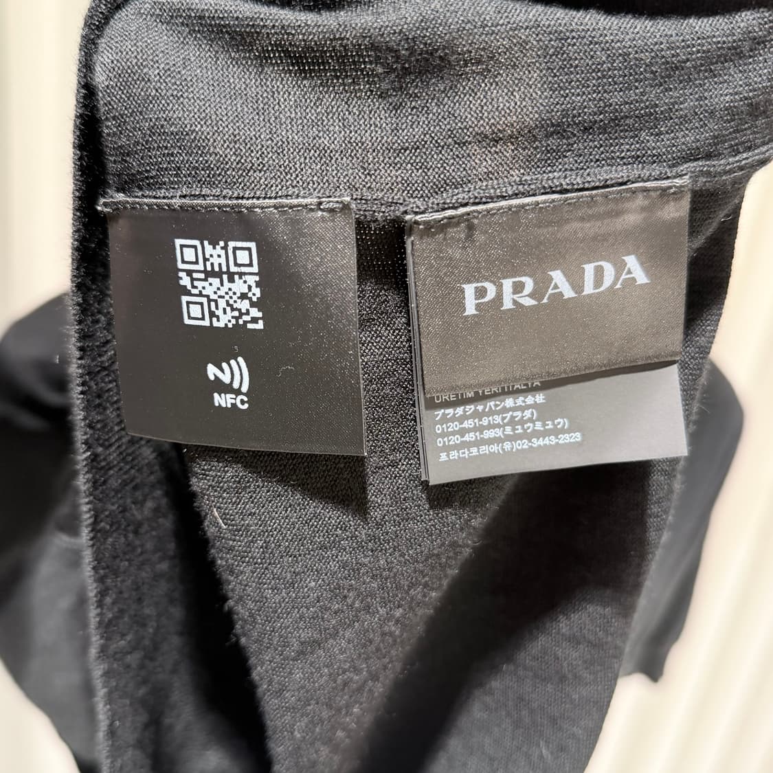 (A+/48,50) / 프라다 밀라노 반팔 반바지 셋업 블랙 상품이미지4