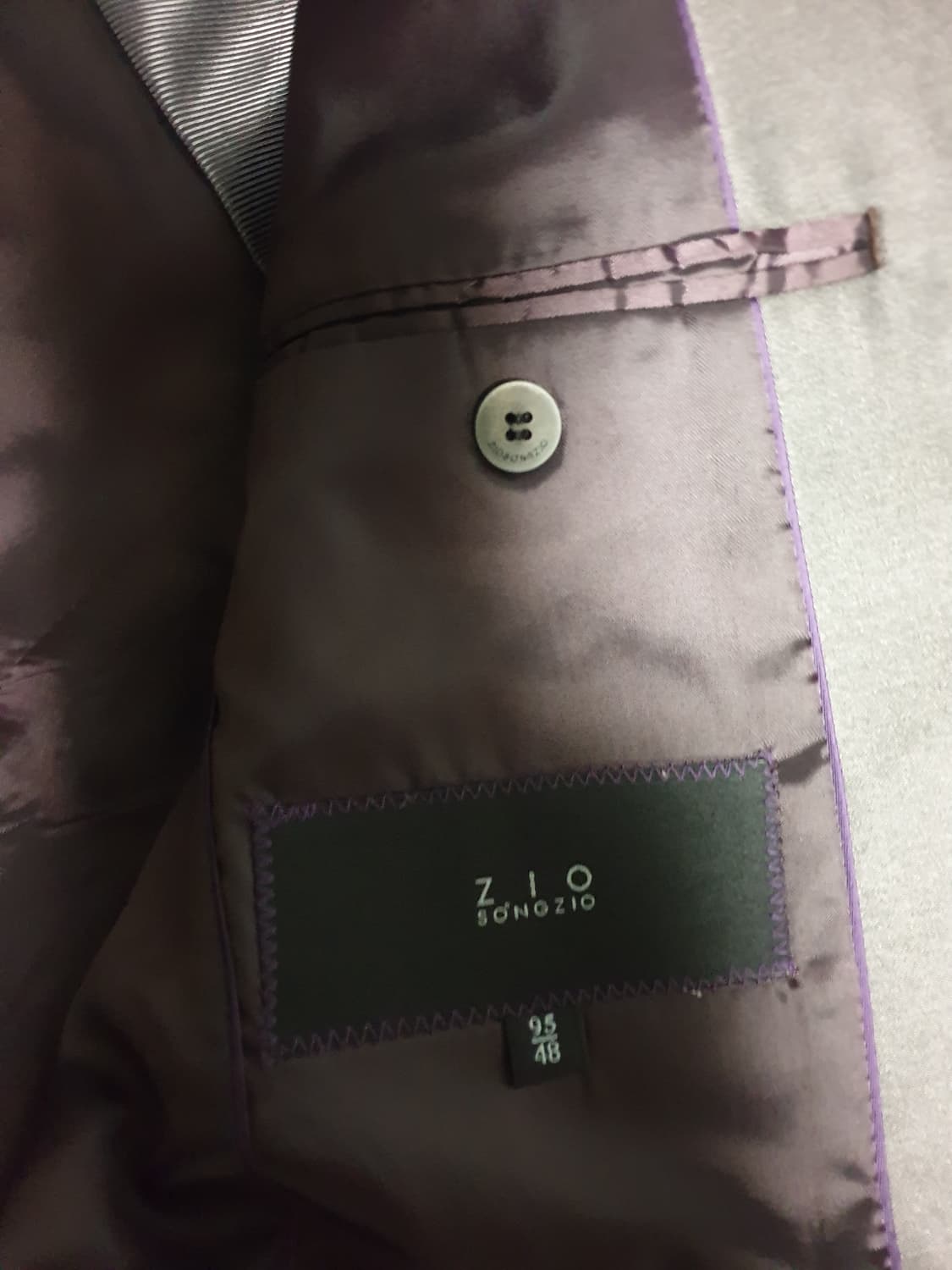 지오송지오 실크혼방 클래식 여성 정장 셋업 (상:M 하:30) 상품이미지4