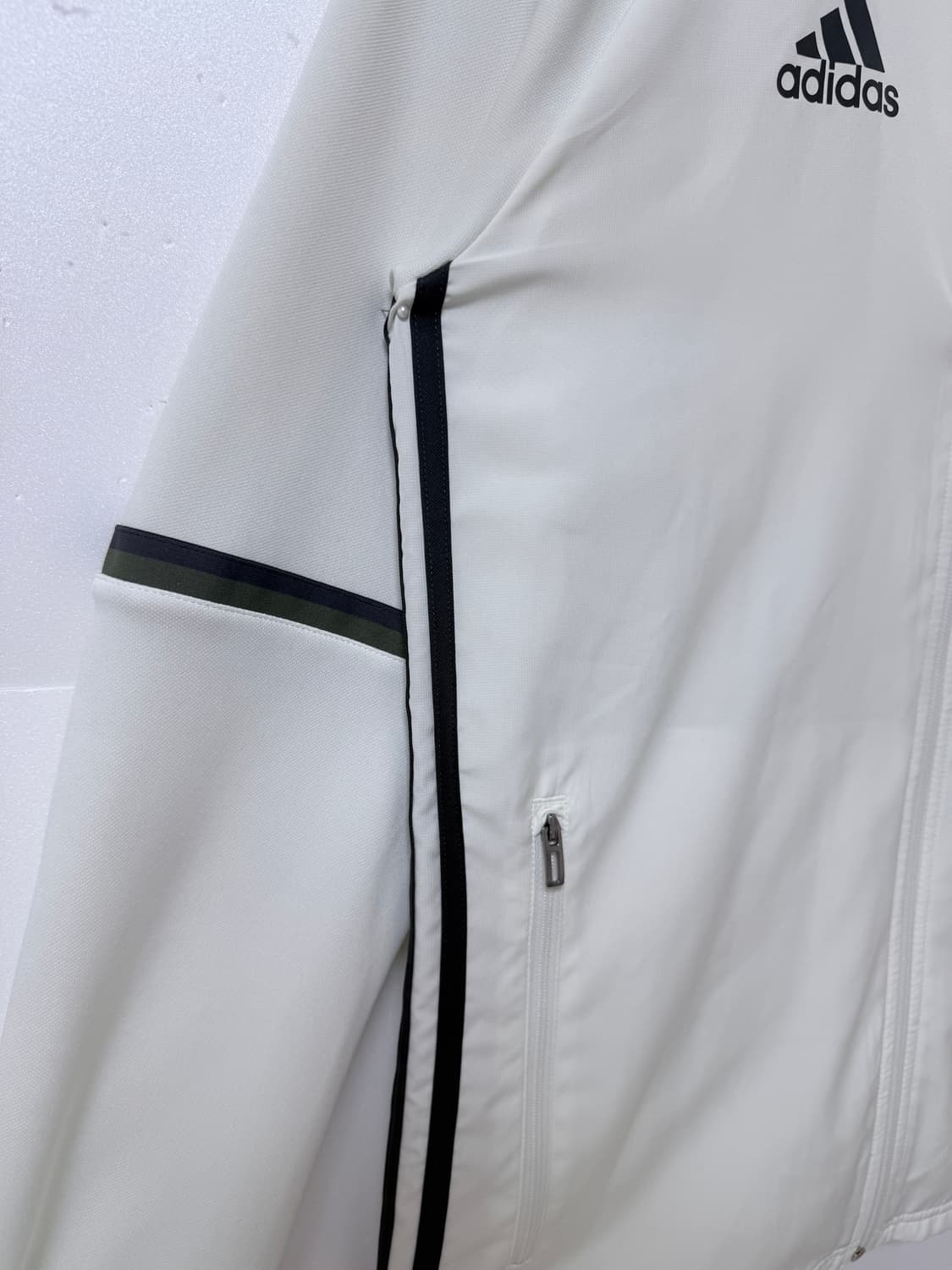 🤍 adidas 아디다스 독일국대 DFB 트랙탑 집업 화이트 105  상품이미지4