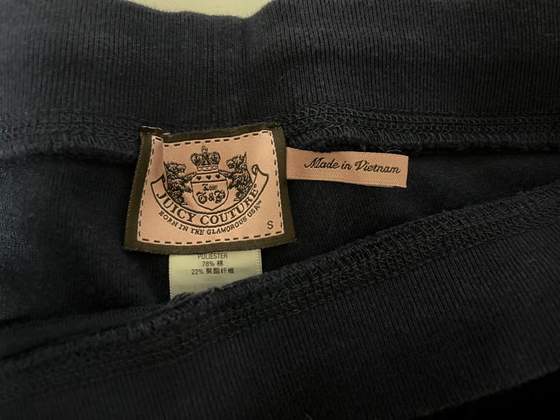 쥬시꾸뛰르 y2k 벨벳 트랙 셋업 상품이미지7