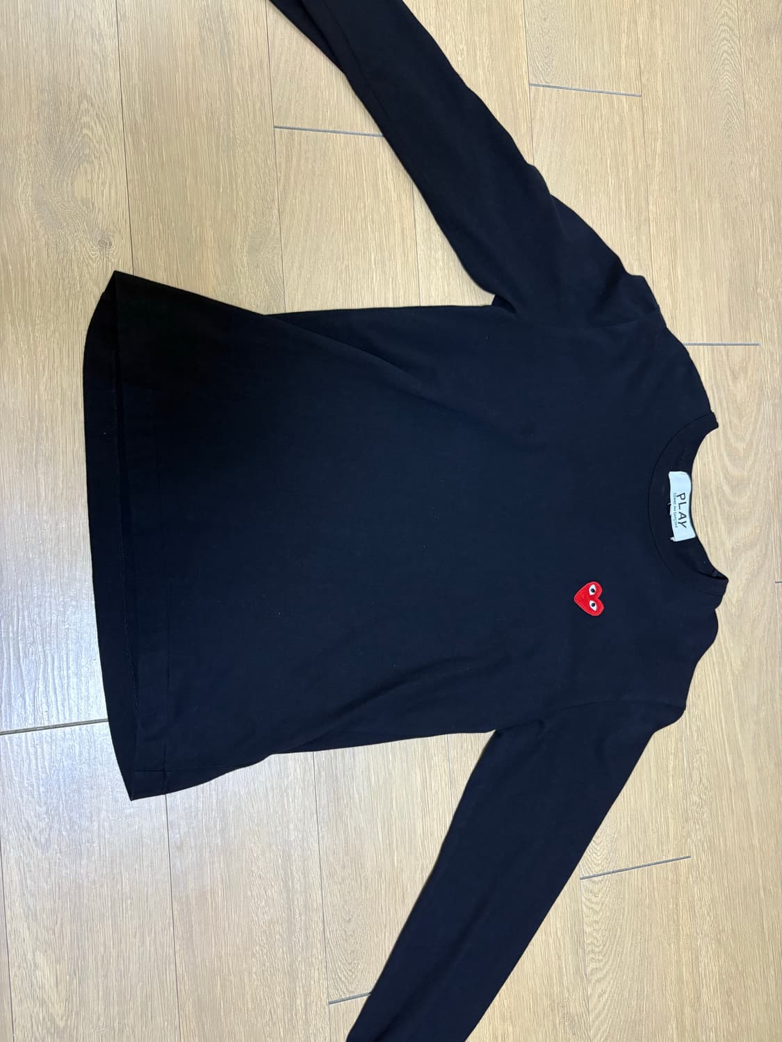 꼼데가르송 롱슬리브(검정) 상품이미지1