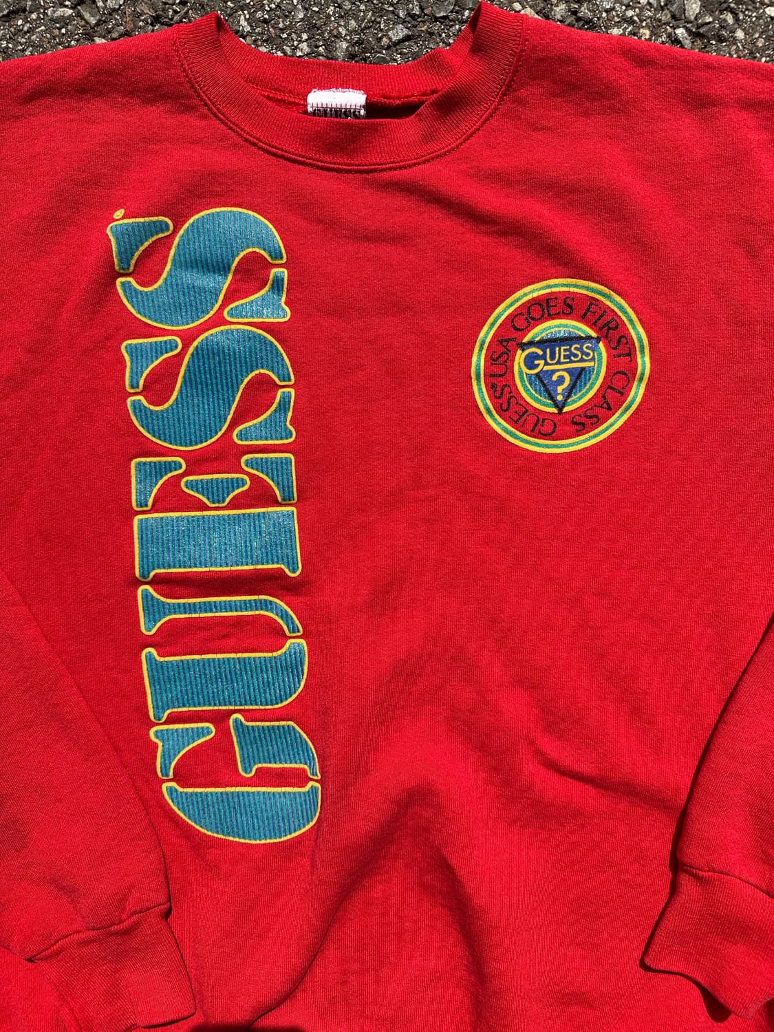 90s 빈티지 게스 스웻셔츠 상품이미지2