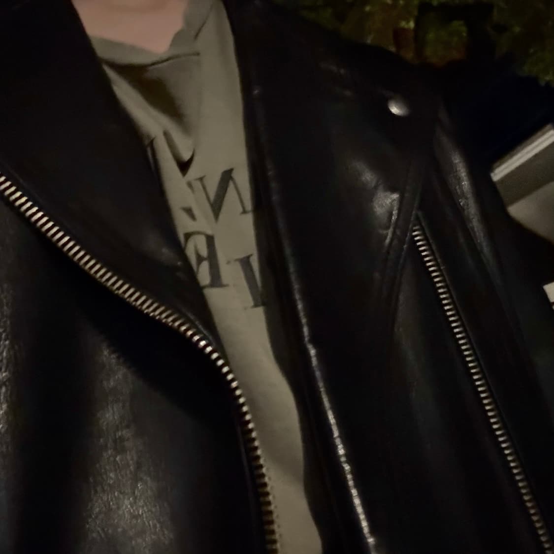 라프시몬스 레더 라이더 자켓 2006 raf by raf simons 상품이미지4