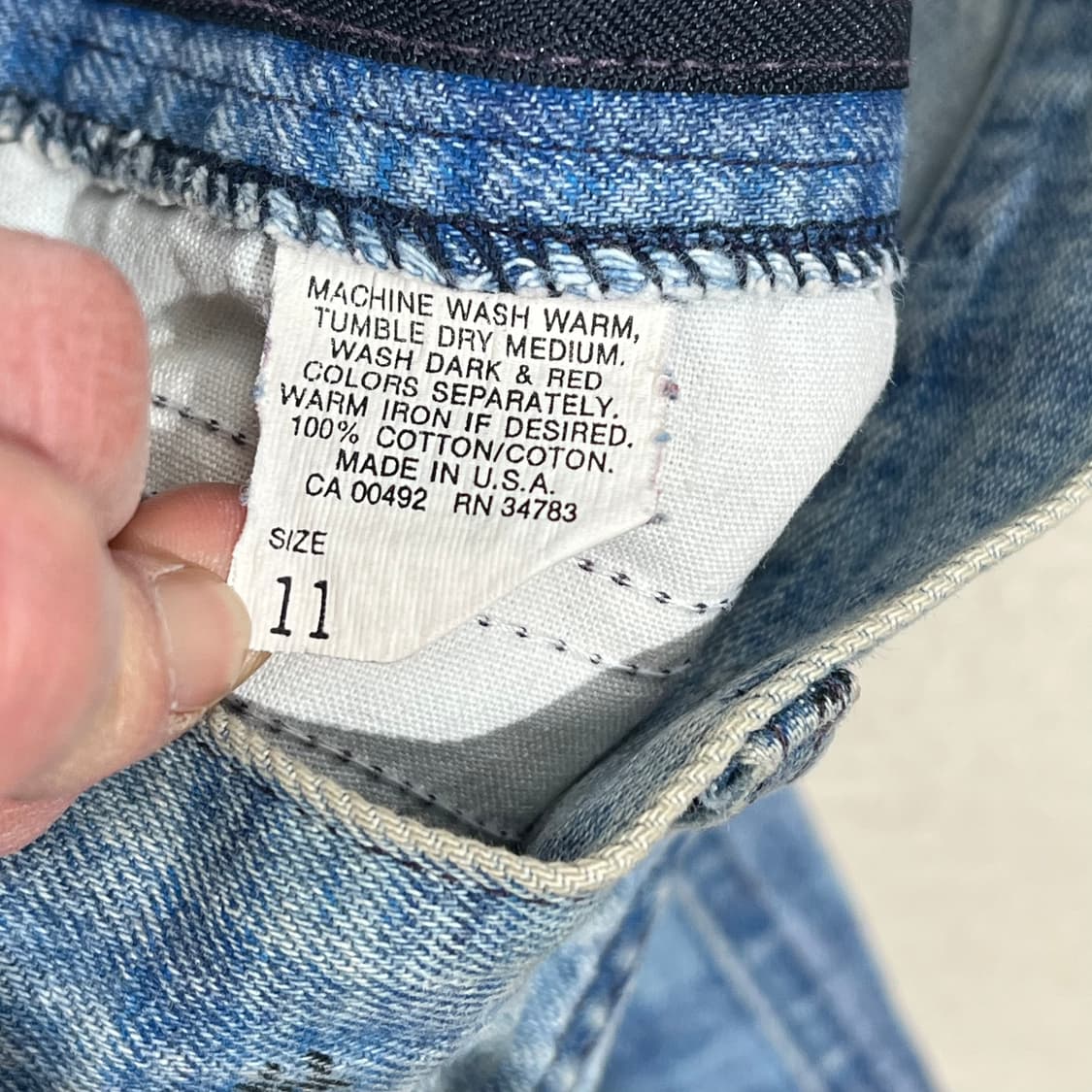 리 워크 데님팬츠 s08957 상품이미지6