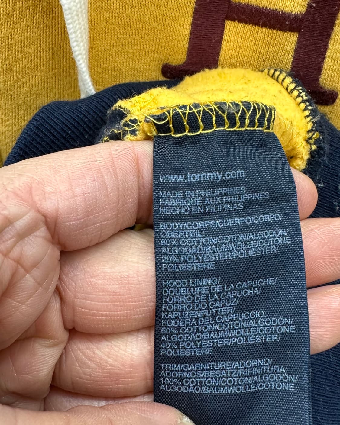 (XL)타미 후드 집업-M1623 상품이미지5