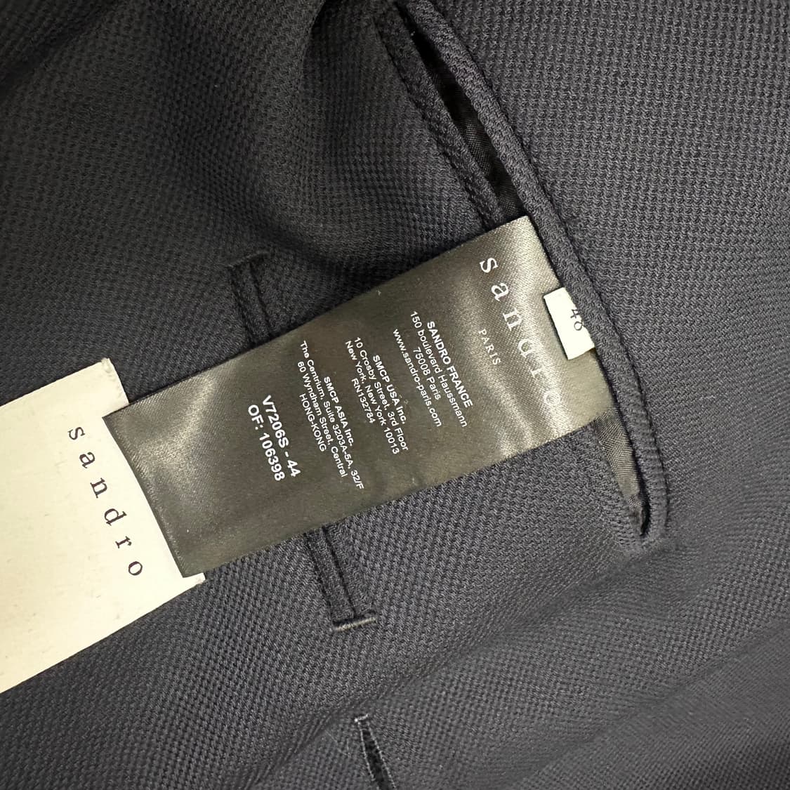 Sandro 산드로 블레이져 정장 상하의 셋업 세트 M 상품이미지6