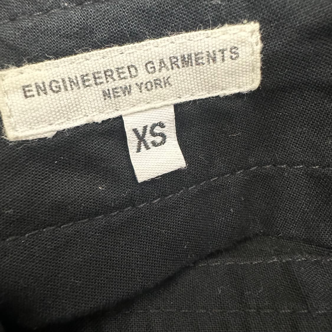 엔지니어드가먼츠 워크 포켓 카고 바지 블랙 XS 상품이미지7