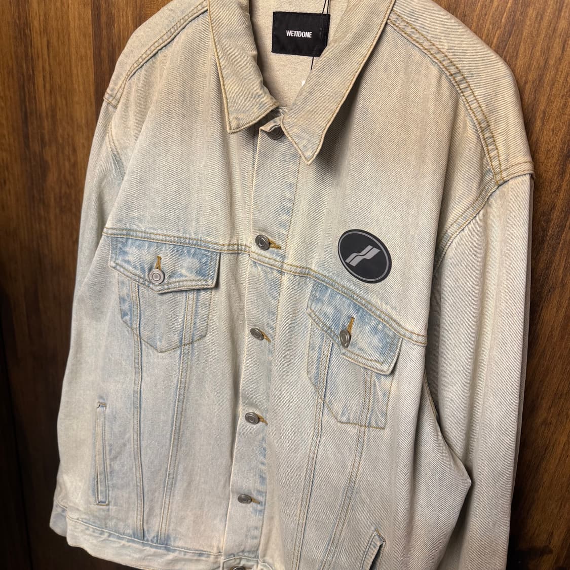 WE11DONE washing denim jacket 상품이미지4