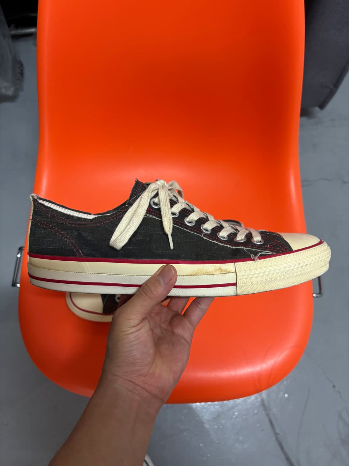[L] Devilock 카모 컨버스 오마쥬 스니커즈 상품이미지5