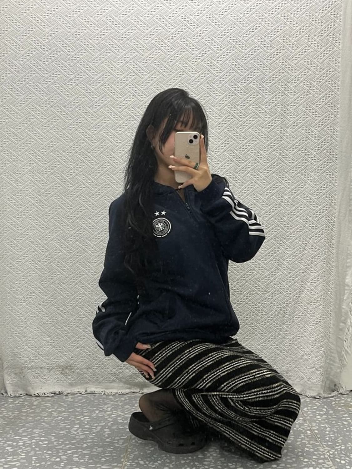 아디다스 올드스쿨 독일 국대 축구 져지 후드집업  105 C06406 상품이미지1