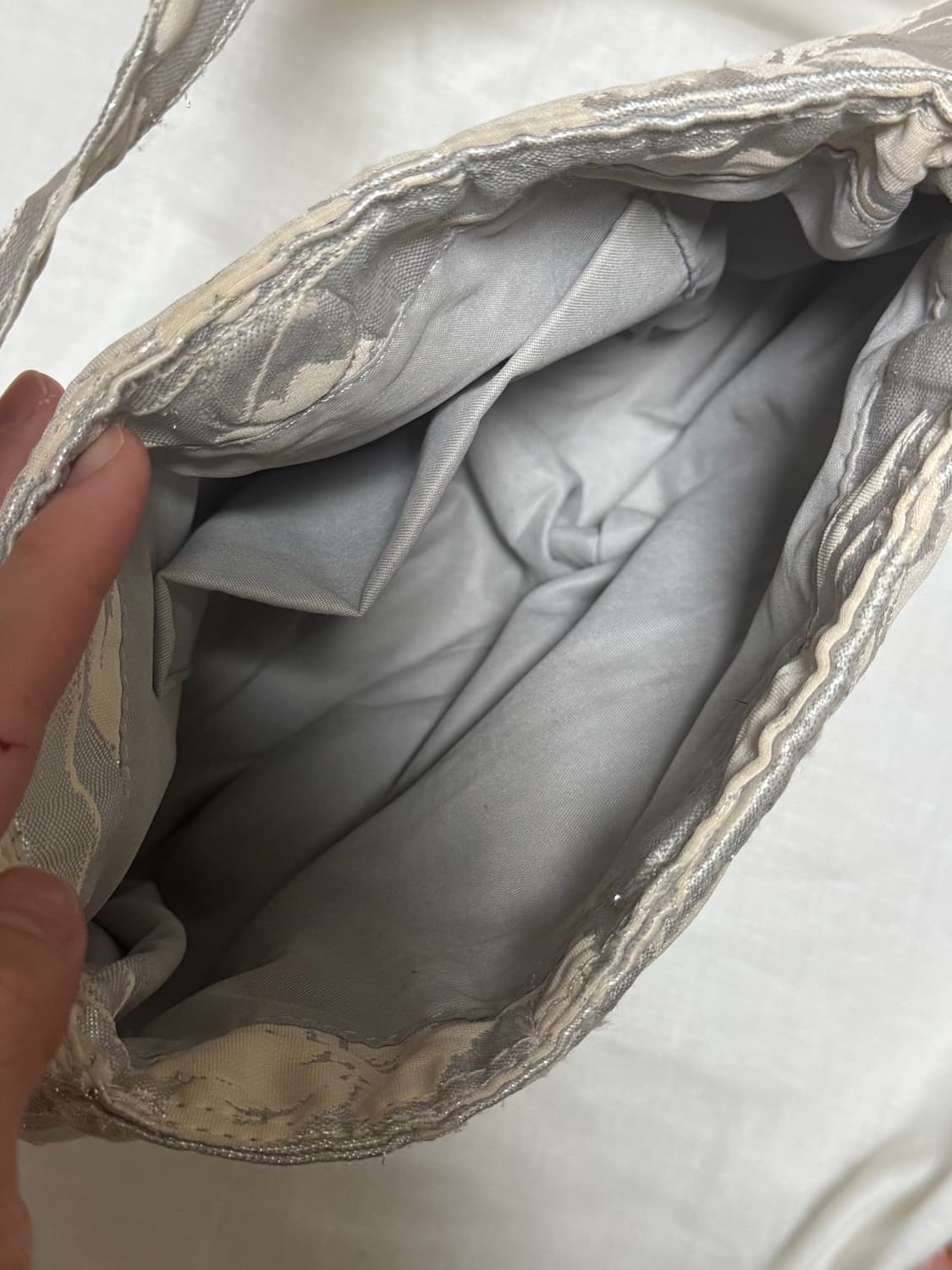 포코포스카 bok bag(flower) 실버 복백 플라워 상품이미지5