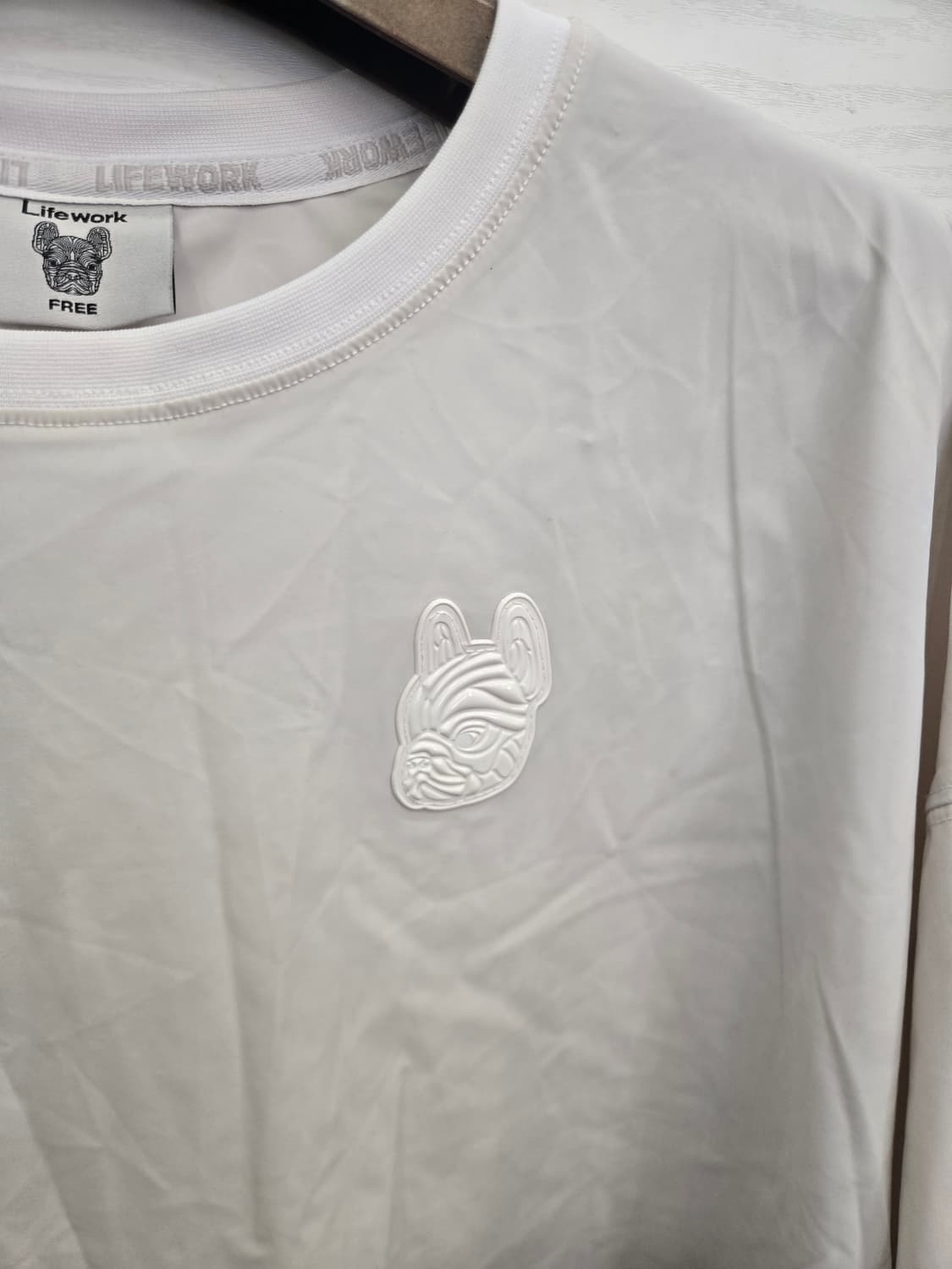 FREE사이즈)) LIFE WORK 라이프워크 언발란스 반팔티셔츠! 상품이미지2