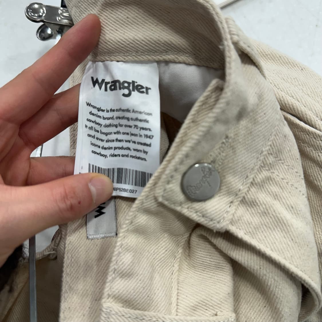 랭글러 코튼 와이드 팬츠 상품이미지6