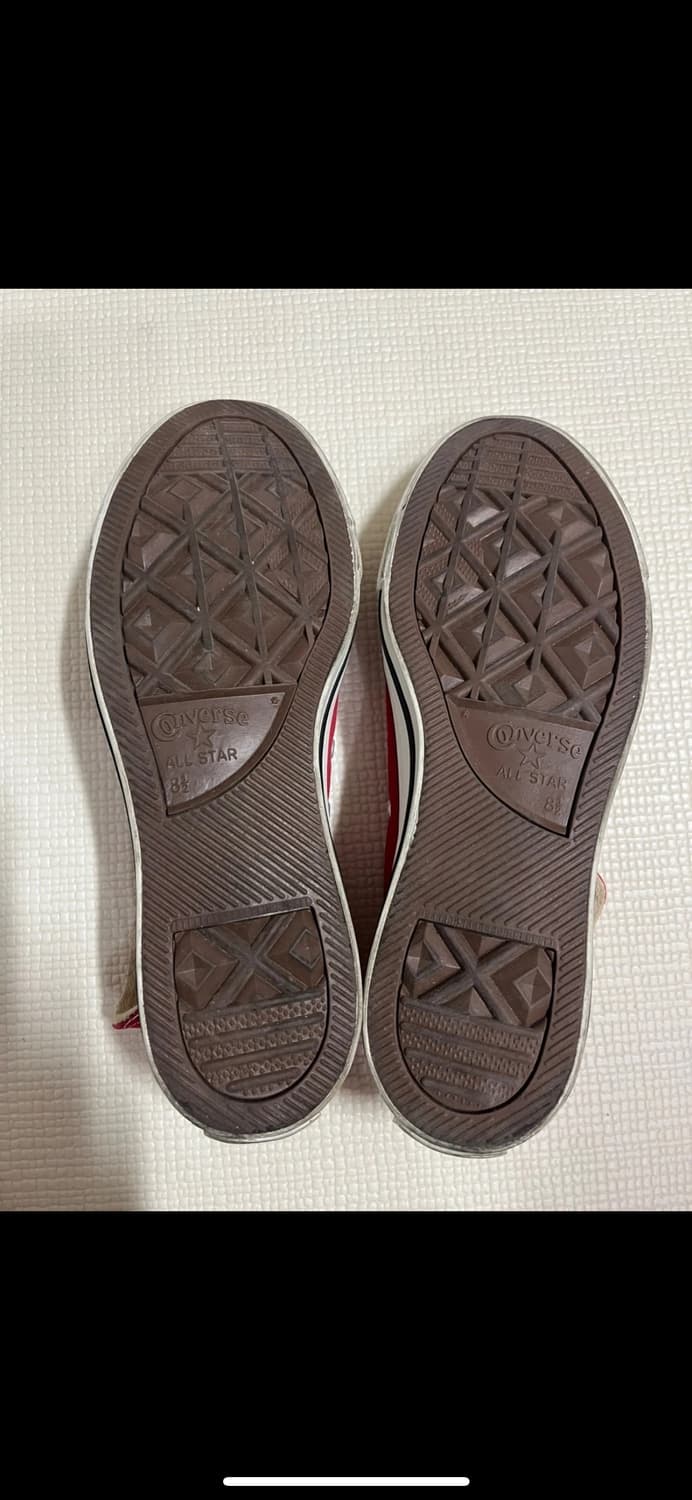 컨버스 하이 척테일러 올스타 레드 새상품급 상품이미지4