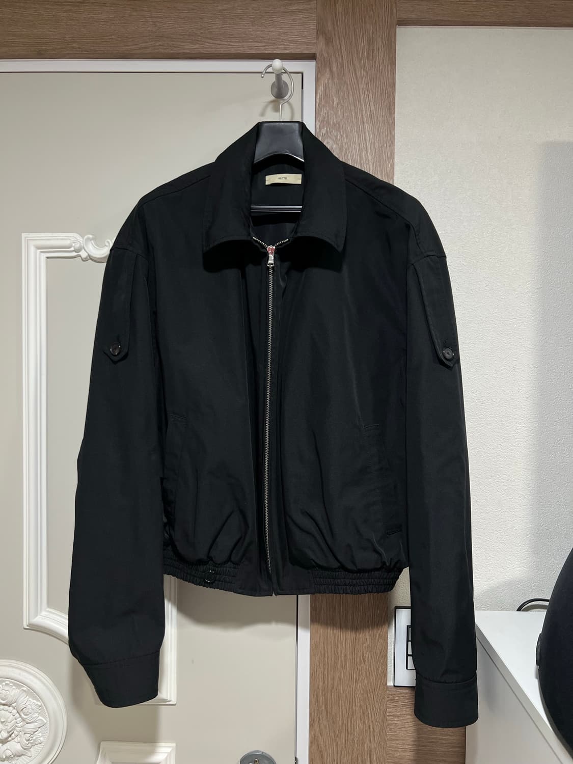 렉토 21ss short zip bomber jumper 상품이미지3