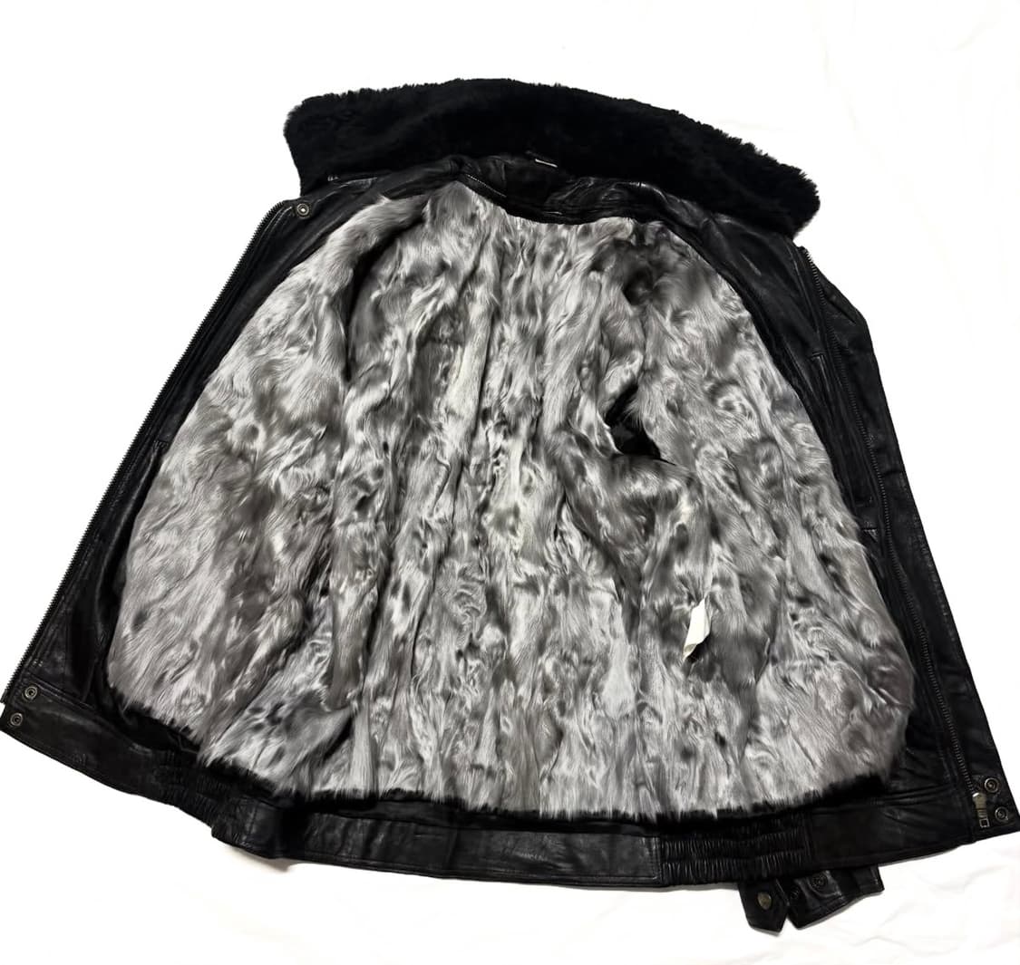 레더 봄버 자켓 상품이미지3