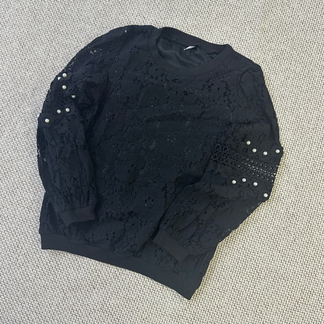 M 빈티지 여자 레이스 진주장식  0415D 상품이미지1