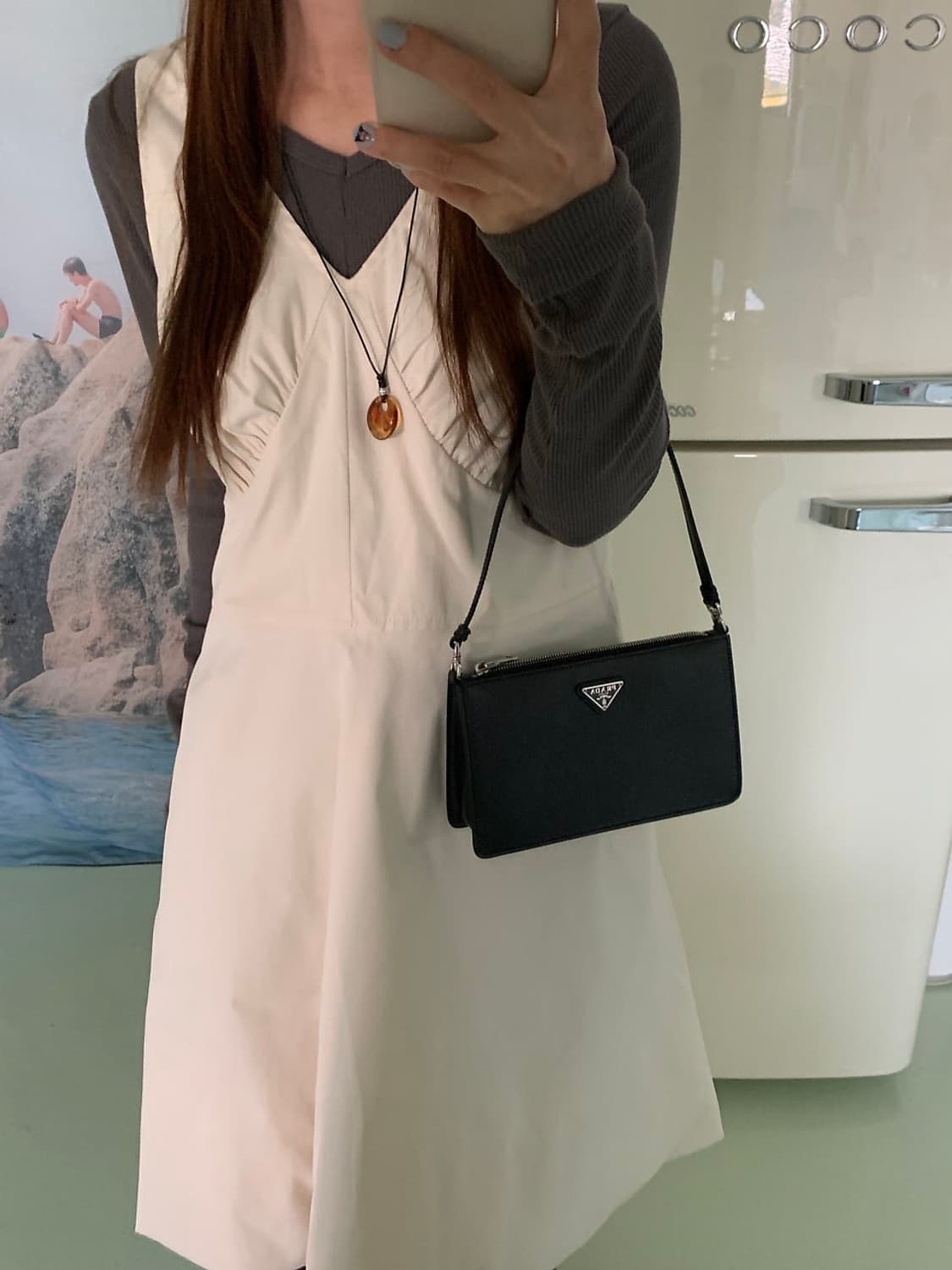 프라다 사피아노 미니 숄더백 상품이미지2