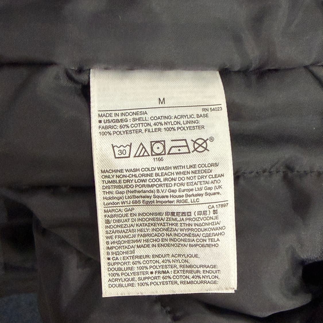 [M] OLD GAP MA1 항공점퍼 상품이미지8