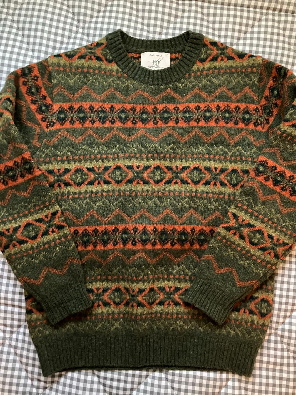 헨리코튼 페어아일 니트 46(95-100) 상품이미지1