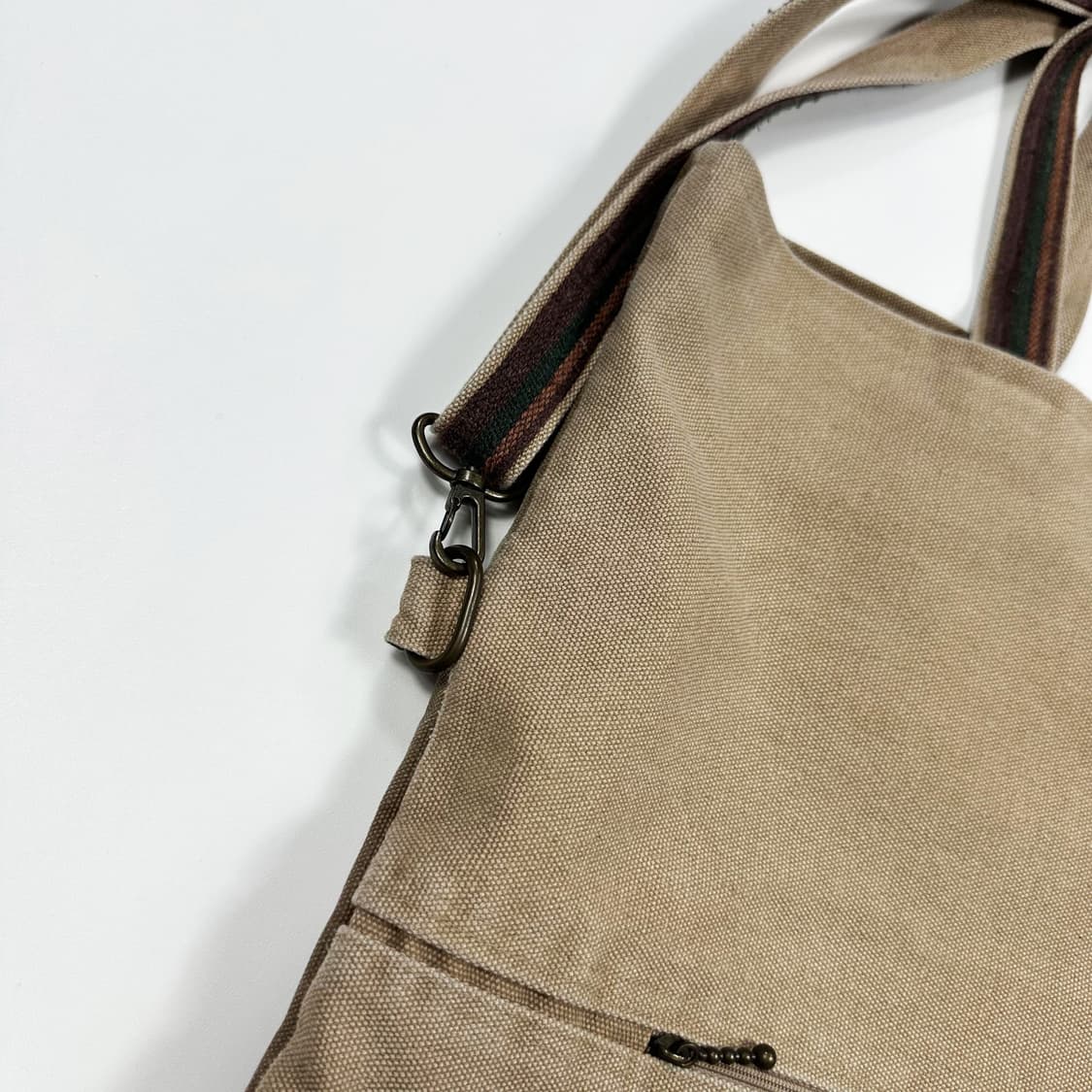 VTG 빈티지 캔버스 숄더 크로스백 상품이미지4