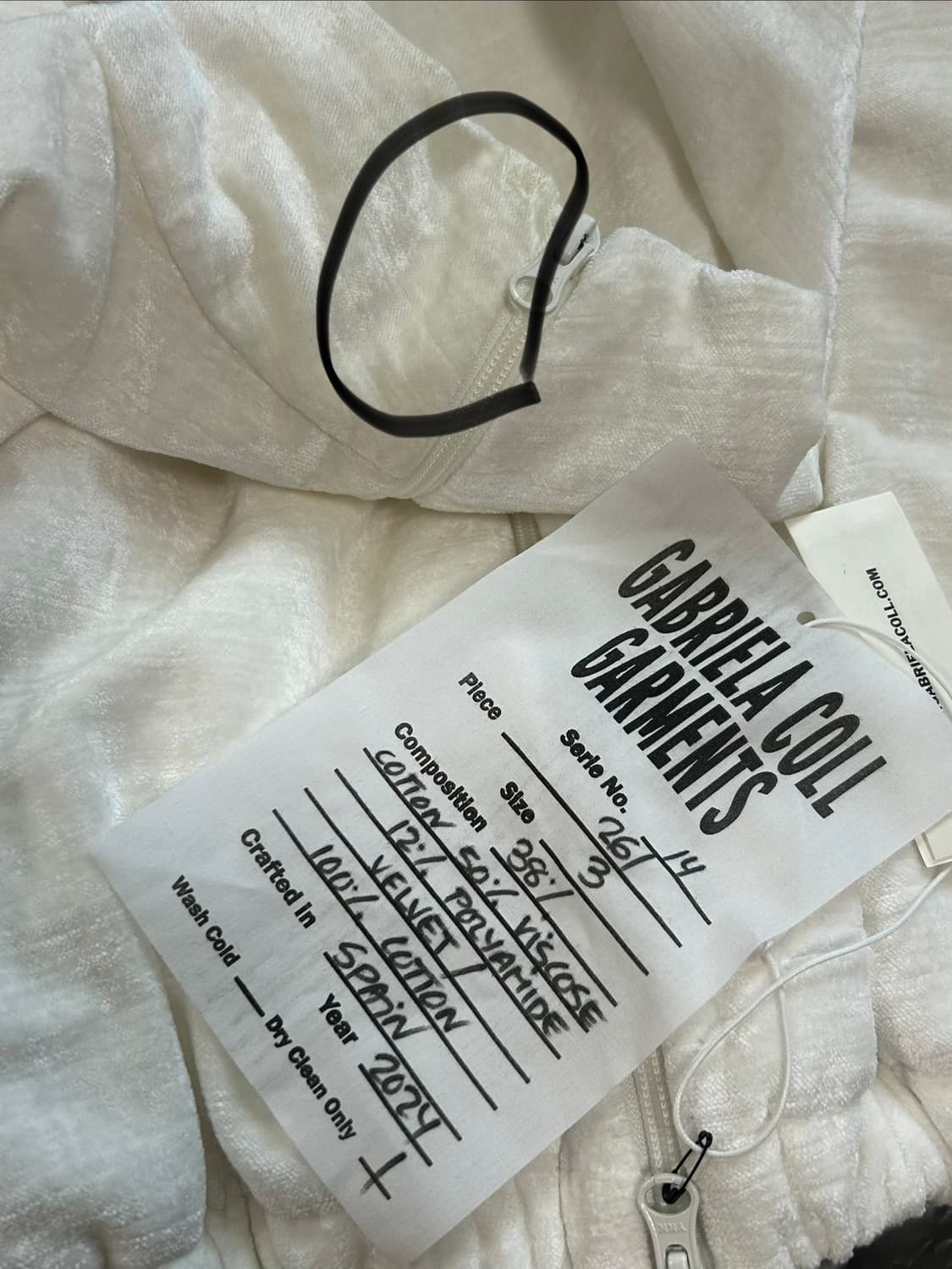 가브리엘라 콜 가먼츠 No.261 벨벳 자켓 상품이미지4