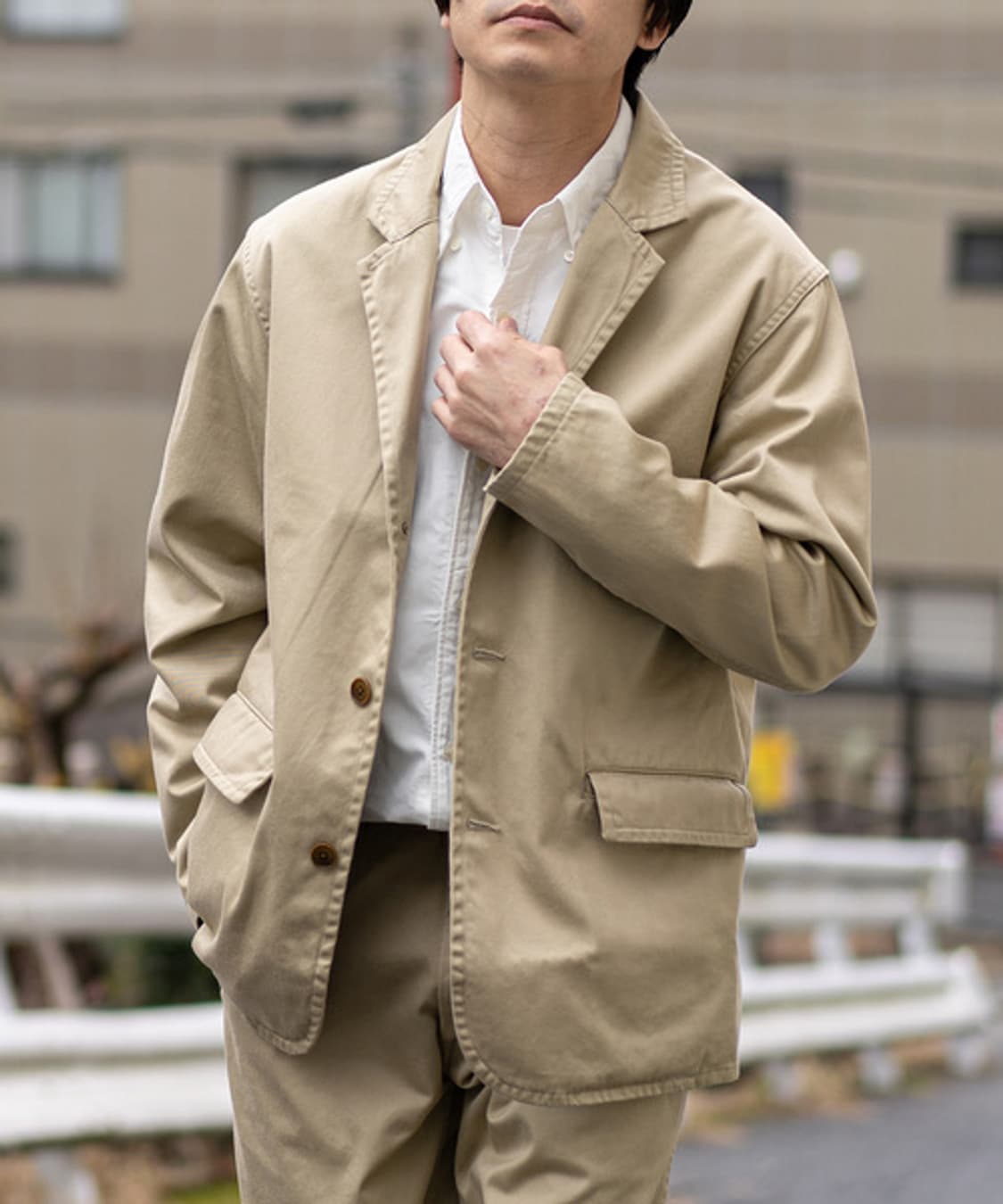 나나미카 치노 블레이저 자켓 상품이미지6