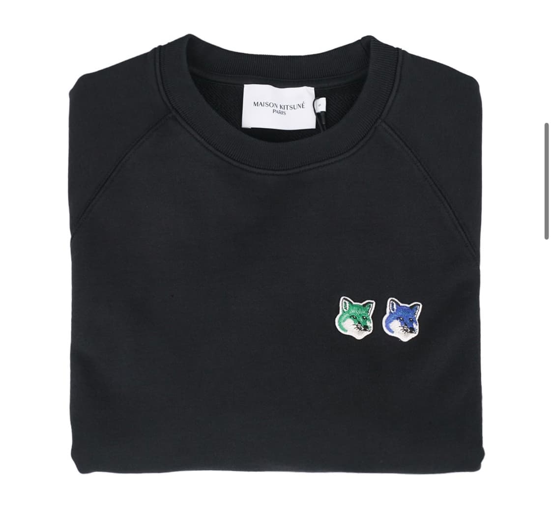 메종키츠네 더블폭스 맨투맨 상품이미지1