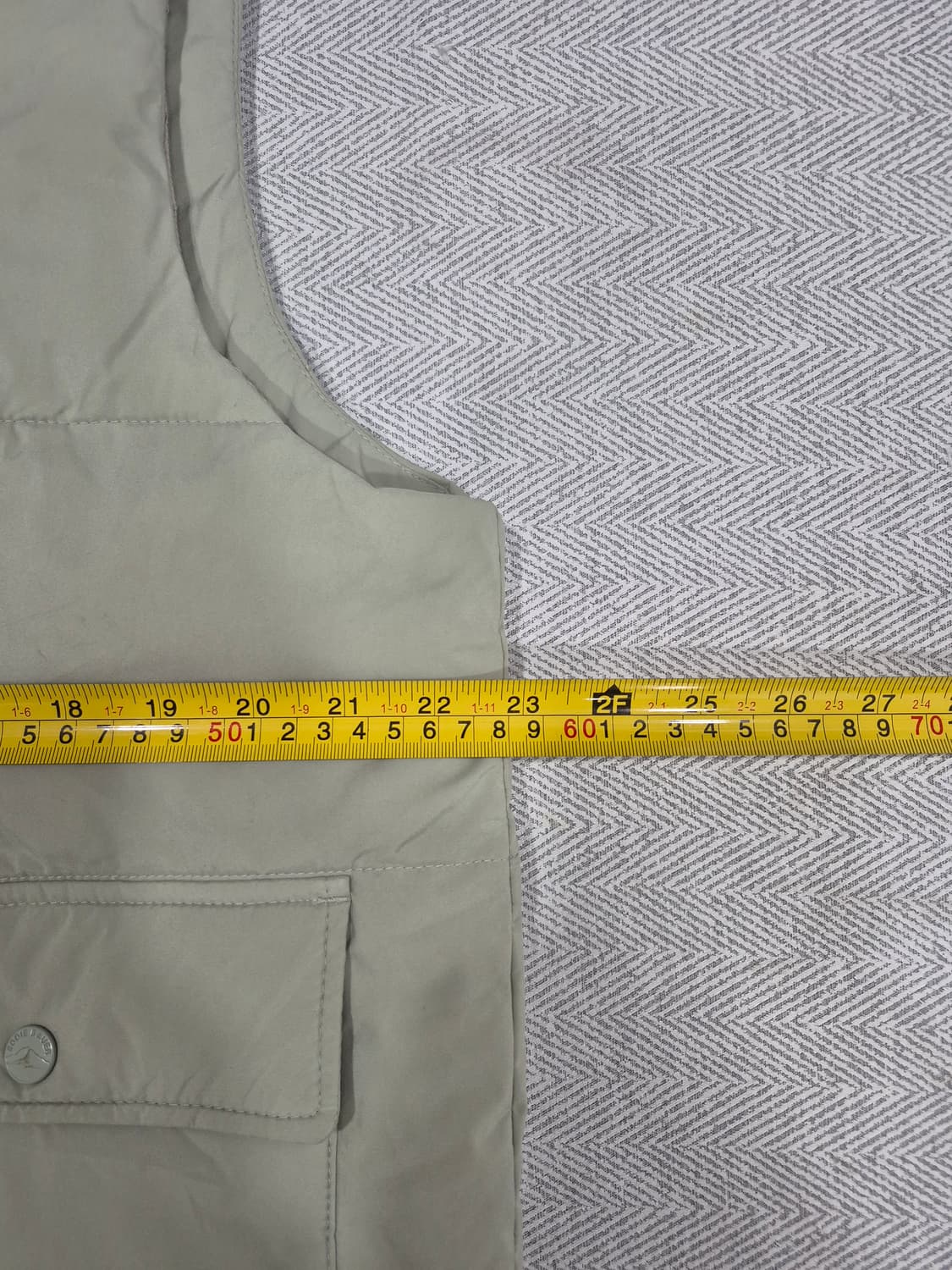 에디바우어(Eddie Bauer)패딩 조끼 톤다운민트색 남성 100사이즈 상품이미지8