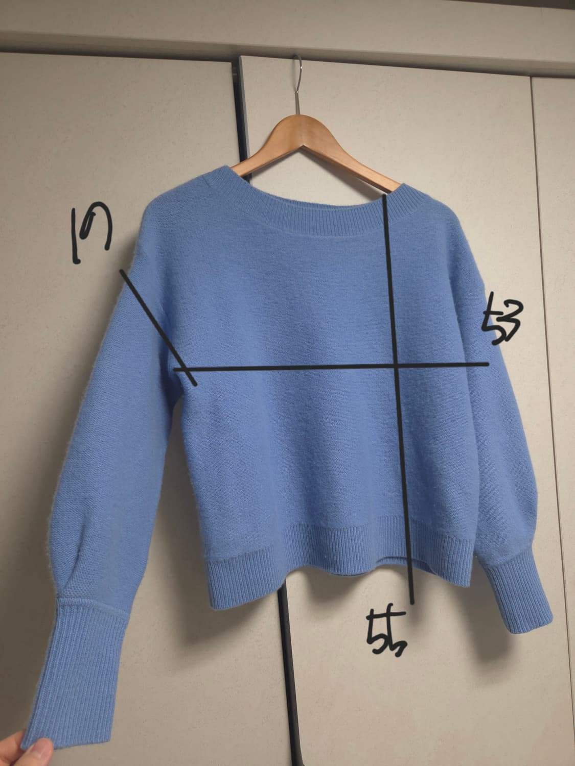 클럽모나코 캐시미어 니트 상품이미지2