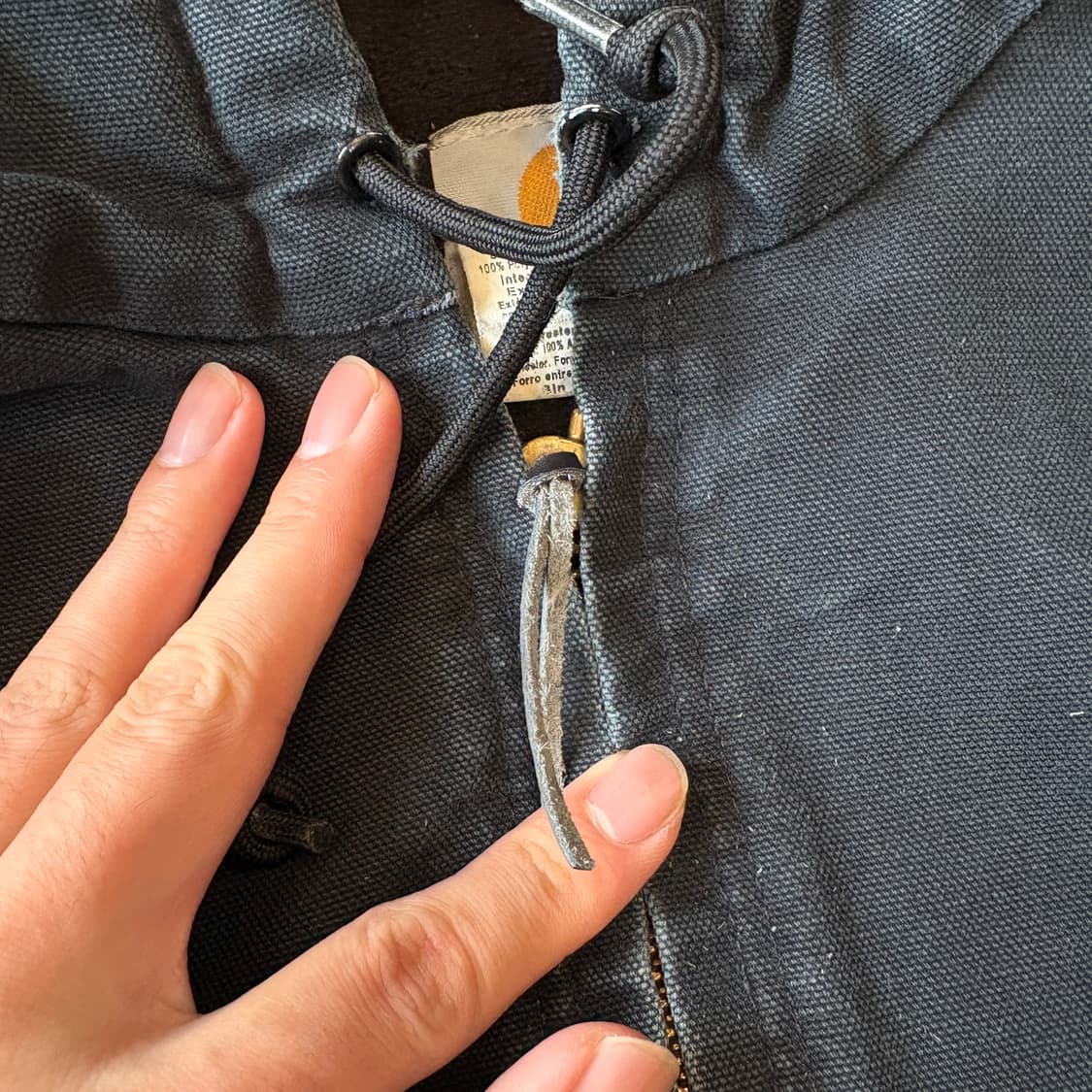 미국 생산 칼하트 j140 블랙 액티브 자켓 상품이미지8