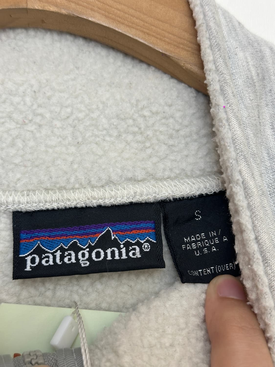 파타고니아 기모 반집업 맨투맨 상품이미지9