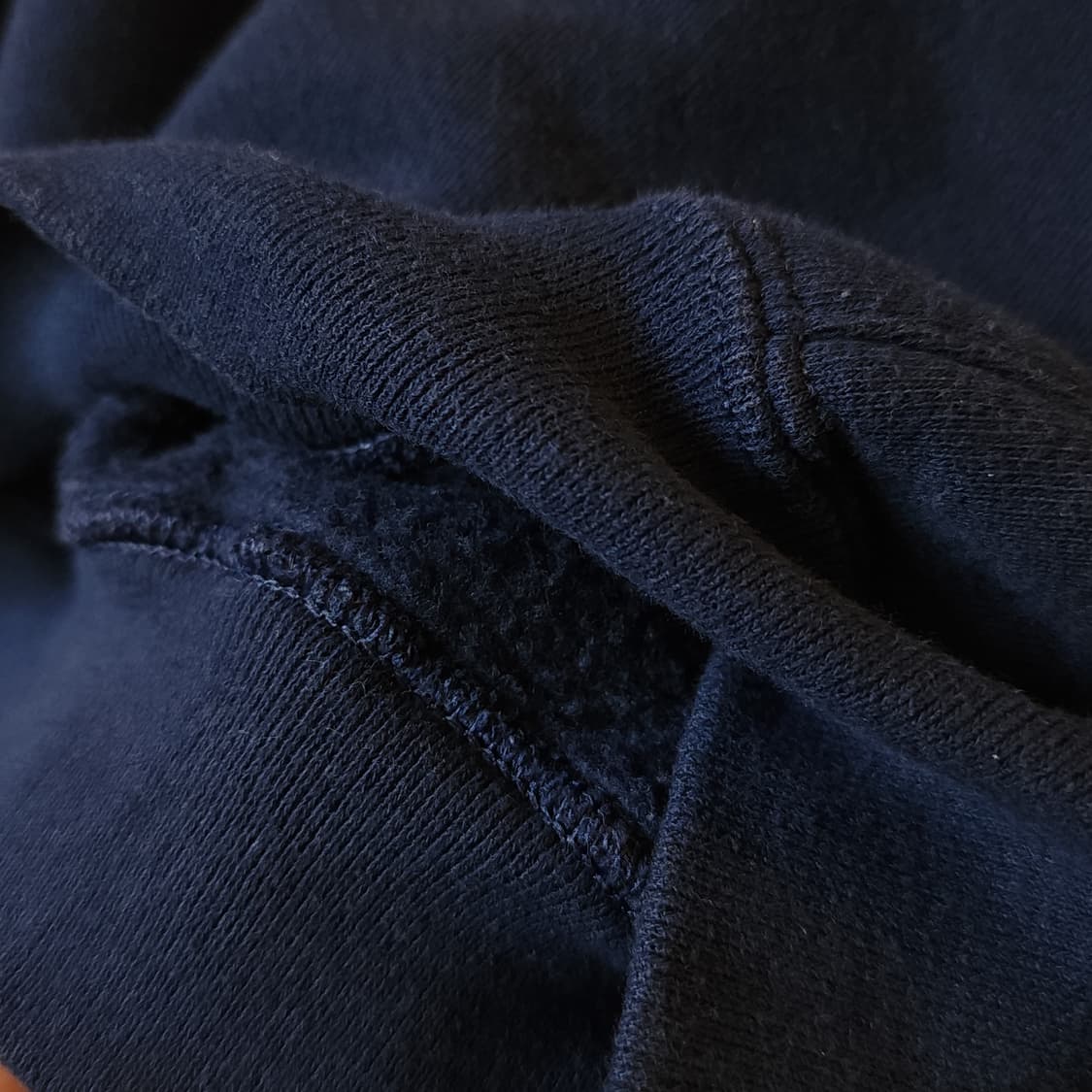 90s 러셀 후드 스웻셔츠 블랭크 오리지널 빈티지 M 상품이미지7