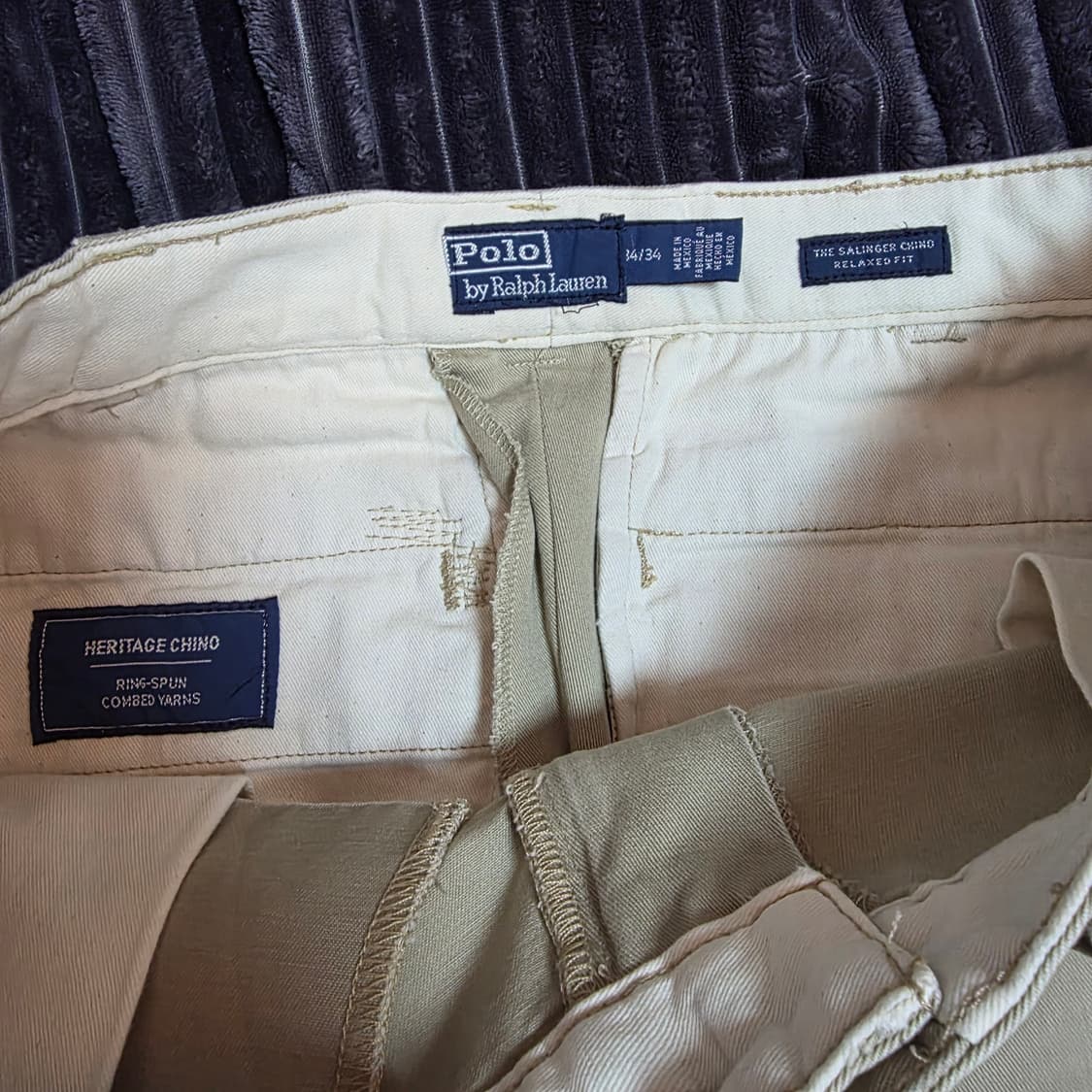 폴로 페인팅 샐린저 스트레이트핏 치노팬츠 34/34 상품이미지4